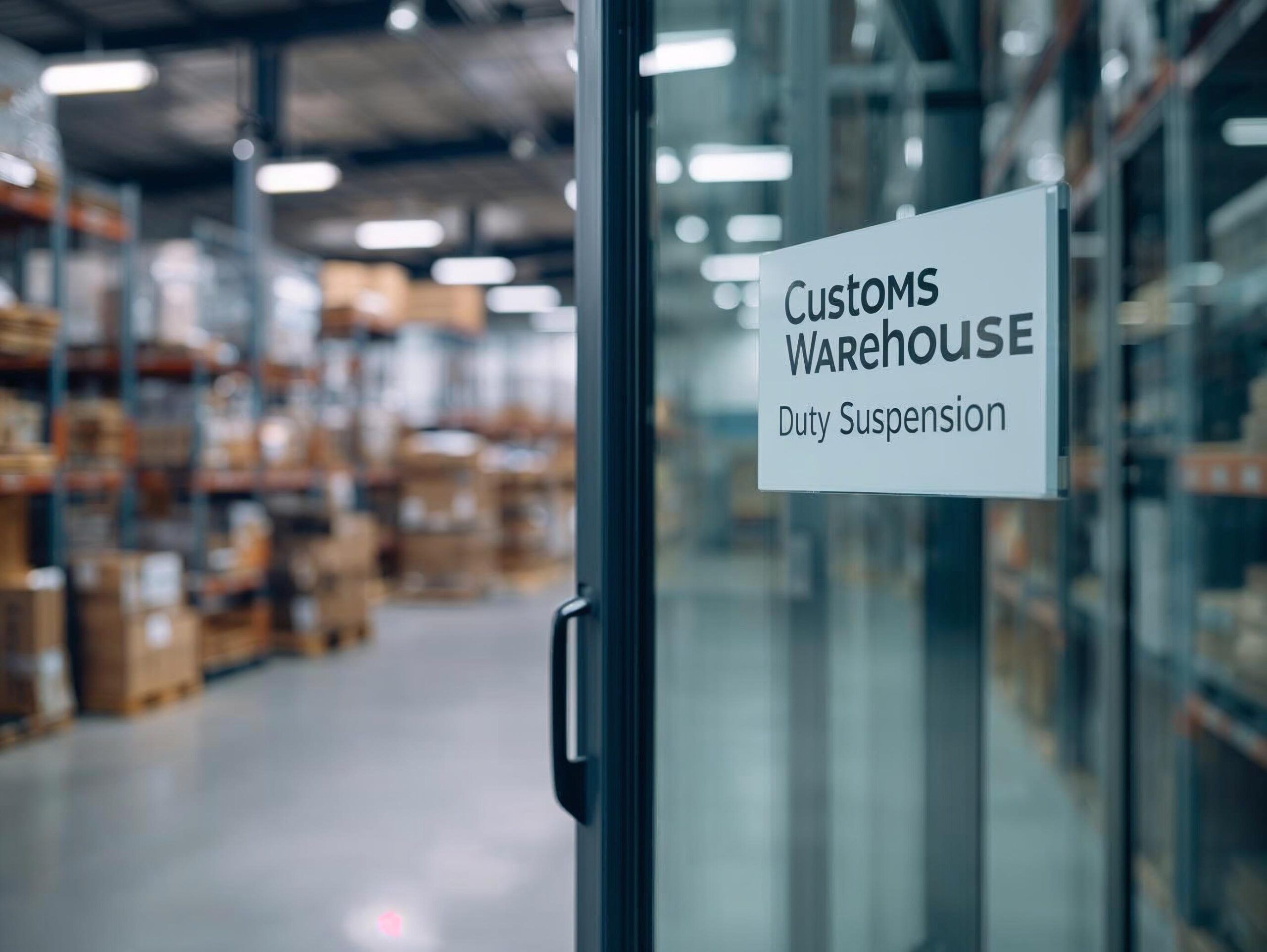 deposito doganale e sospensione accise